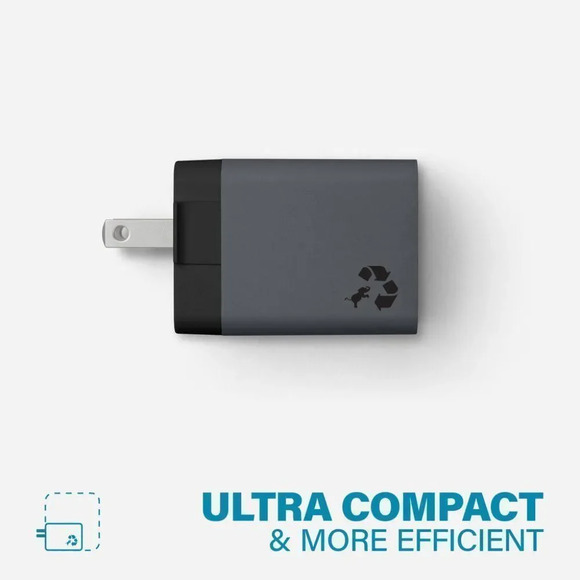 Nimble WALLY Mini Wall Charger 20W Dual Port USB-C & USB-A - Picture 5 of 9